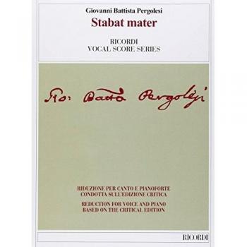 Riduzione Stabat Mater – Canto & Pianoforte Critico