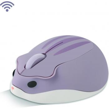 Cute Hamster Wireless USB Optical Mouse - Mini Design for Small Hands