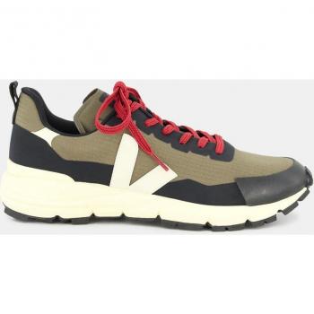 Sneakers Veja Dekkan Uomo Vegan Basse in Mesh Verde e Nero, Taglia 43