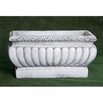 Jardinera clásica de hormigón-piedra segovia 70x35x36cm