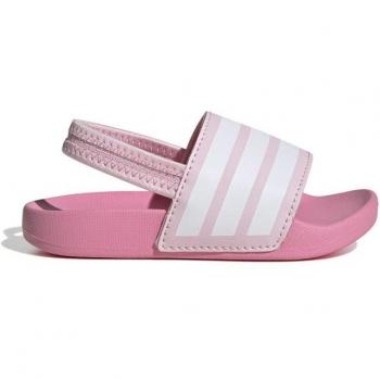 Sandalias Natación Adidas Adilette Infantil Rosas