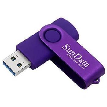 SunData Chiavetta USB 3.0 64GB Pen Drive