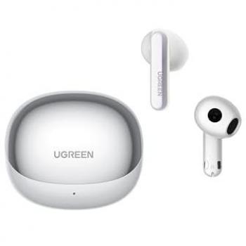 HiTune H6 Pro UGREEN – Écouteurs intra‑auriculaires sans fil, mode ANC, couleur blanche