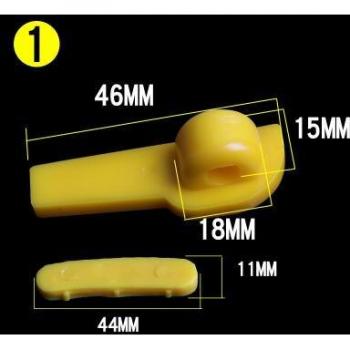 Yellow Tyre Wear Jacket Bird Head Accessories Pads