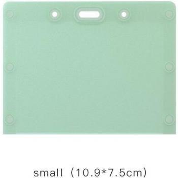 Transparent Waterproof Silicone Card Protector and Holder for Immunization Records, Work Cards, and Documents