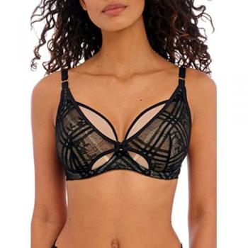 Freya Fatale High Apex Wired Bra Black 38DD
