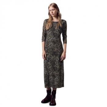 Robe maxi femme imprimée marron Street One – 42