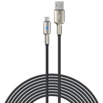 Devia - Cavo USB 2.0 Ec313 da USB-A a USB-C intrecciato in nylon 1Mt