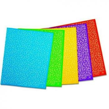 GOMA EVA DECORADA 5 Hj. SURT. 45x30 cm SOL LUNARES