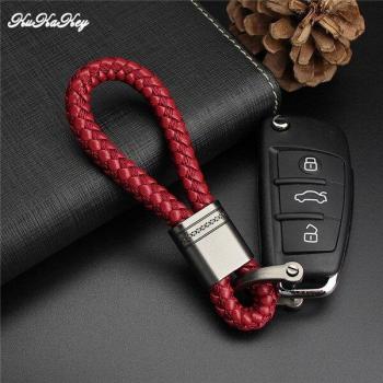 KUKAKEY Hand Woven Keyring for VW MG Mitsubishi Mustang Opel Peugeot Porsche Jeep