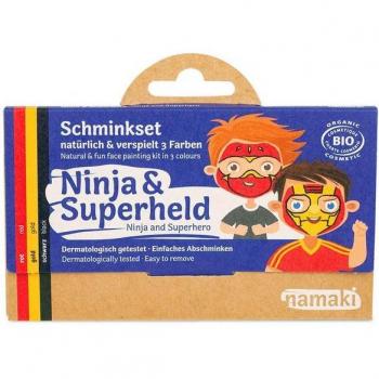 Bio-Theaterschminke für Kinder - Ninja & Superheld