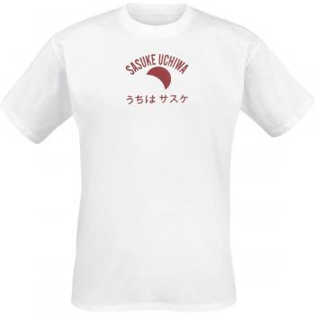 Naruto Sasuke Uchiha Attack Shirt – Weiß, Herren, S bis XXL