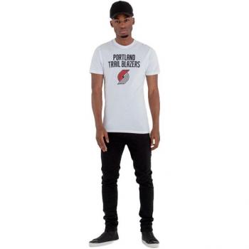 New Era NBA Portland Trail Blazers Men's T-Shirt - White XL