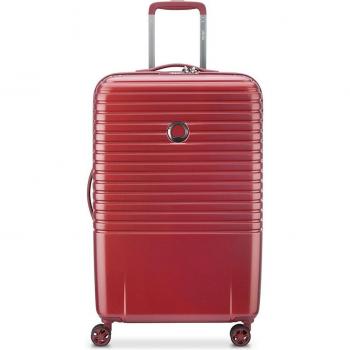 DELSEY PARIS Valise rouge pour femme et homme - Caumartin + 4 Double Rolls Trolley 70 101528