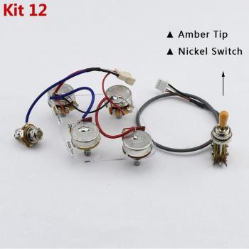 Pre-wired Wiring Harness Kit for LP SG DOT - Original Genuine Epi Loaded (Made in Korea)