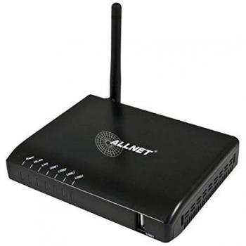 ALLNET ALL0804W 150Mbit/s Negro convertidor de Medio - Convertidor de Red