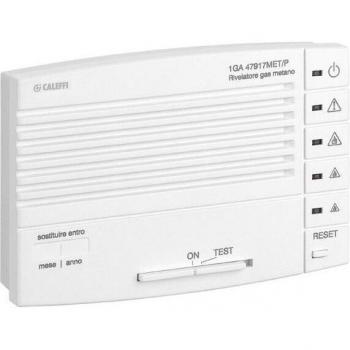 Detector de fugas de gas Caleffi 8563 con sensor y salida de relé