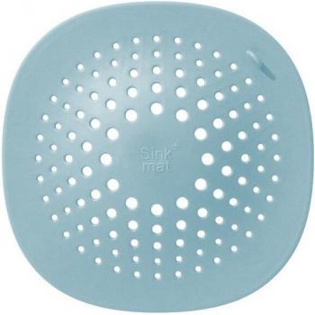2pcs Sink Drain Filter Mat with Suction Cup
