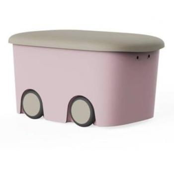 Contenitore Multiuso Plastica Bambini Rosa 45l
