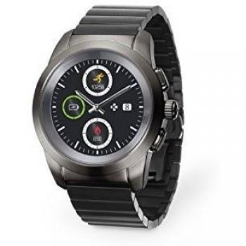 MyKronoz ZeTime Elite Bluetooth Smartwatch with Titanium Modern Link Regular