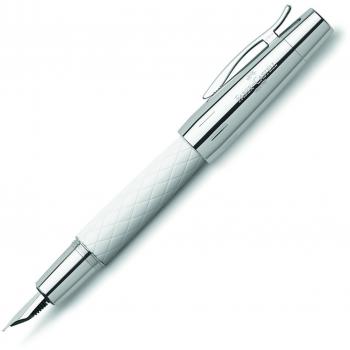 Faber-Castell E-motion 148593 - Pluma de resina, aspecto grabado