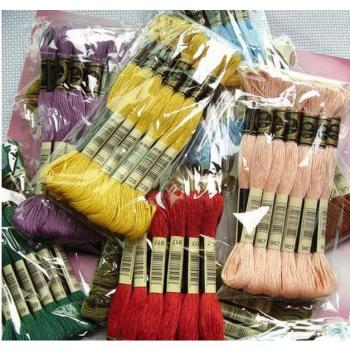 DMC Cross Stitch Floss - 50 Skeins Set