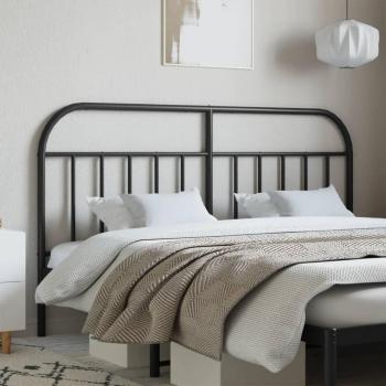 Sommière en métal noir 160 cm – Vidaxl