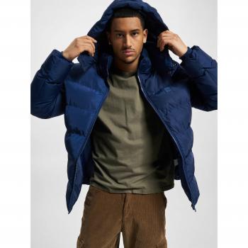 Urban Classics Giacca Piumino Cappuccio Space Blue 3XL