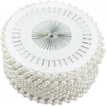 Round Pearl Head Dressmaking Pins - 40/120/240/480 Pcs