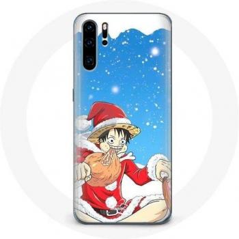 One Piece Ruffy Weihnachts‑Cover für Huawei P30 Pro 2023