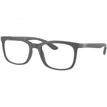 Ray-Ban RX7230 5521 Men's Glasses Grey Size 54 - Blue Light Block Available