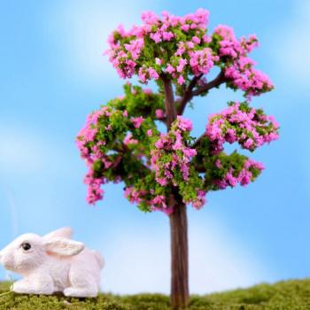 Plastic Miniature Garden Tree Decoration