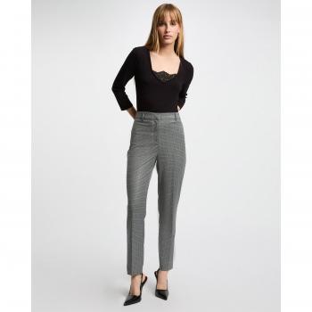 Pantalón ajustado estampado - Morgan