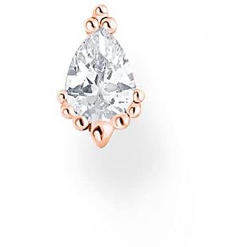 Rose Gold Pear Drop Earring
