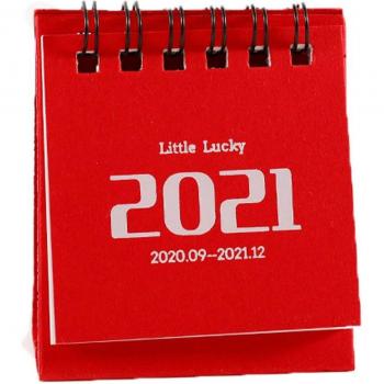 Mini Schreibtischkalender mit Kippmechanismus