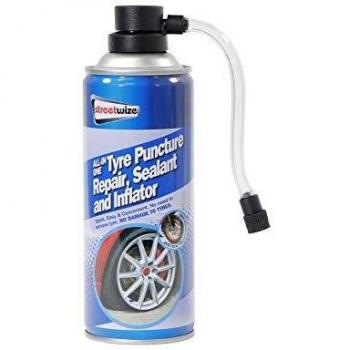 Streetwize Tyre Puncture Repair Sealer & Inflator 450Ml