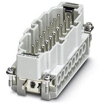 Inserto maschio HC-B 16 poli con PE a vite Phoenix Contact