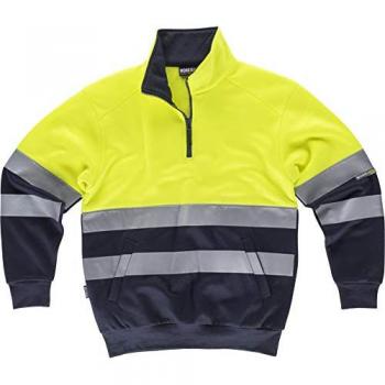 Workteam Sudadera C9035 Reflejo Alto con Bolsillo Interior