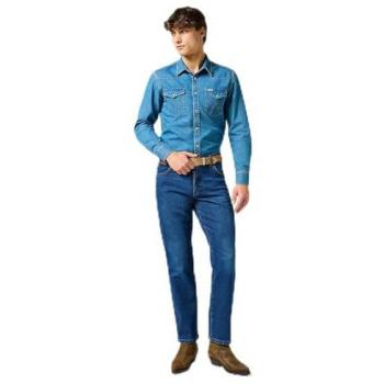 Camicia Wrangler A Maniche Lunghe SEAFoam Surf S (Codice 112357194)