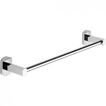 Gedy Edera Plus - Portasciugamani in acciaio inox, colore argento, 37,6 x 7,4 x 5,4 cm, con maniglia ergonomica per un comodo utilizzo
