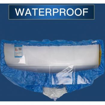 Système complet de nettoyage du capot AC mural : sac anti-poussière, ceinture tension + déflecteur