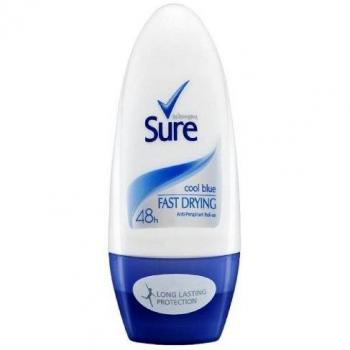 Sure Women Cool Blue 24H Anti-Perspirant Roll-On 50ml - Set of 2