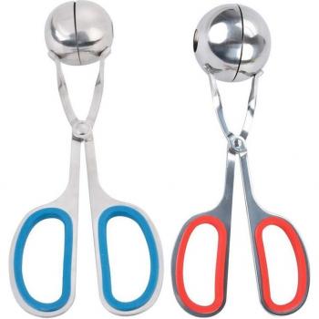Fleischball-Hersteller Zange – Edelstahl, 2‑teilige Packung
