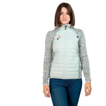 Izas Chaqueta Navasa forro polar mujer Gris