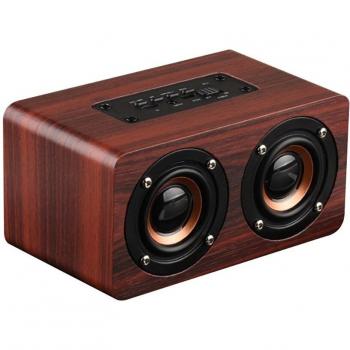 Altavoz Inalámbrico Dual de Madera