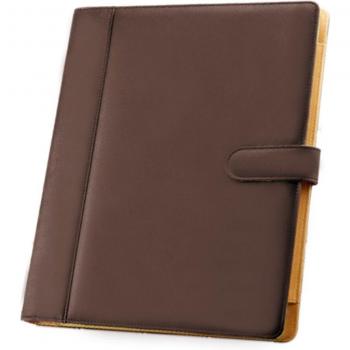 A4 3 Hole PU Leather Portfolio Organizer