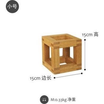 Natural Wood Dessert Table Props