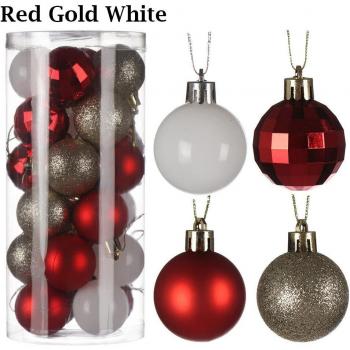 Copa Rosa de Lujo 4 cm para Navidad