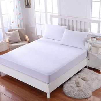 Hypoallergenic Premium Fitted Cotton Terry Mattress Cover