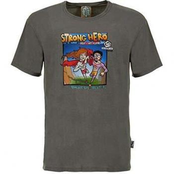 T-shirt Strong Hero pour homme gris M